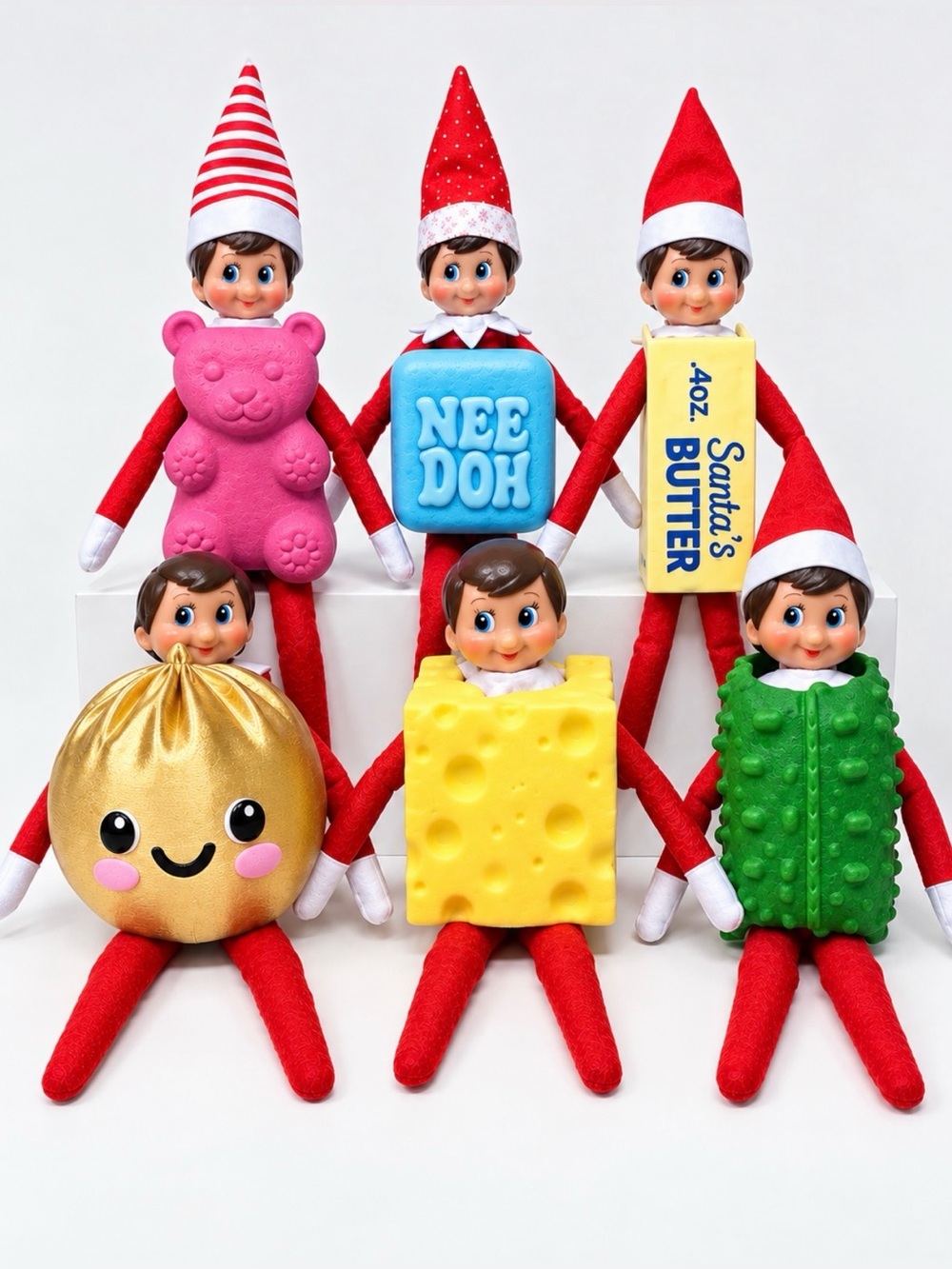 Elf on the shelf VIRAL Squishy Costume Set